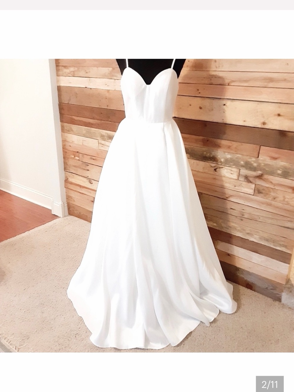 Madison James Wedding Gown (needs cleaning)
